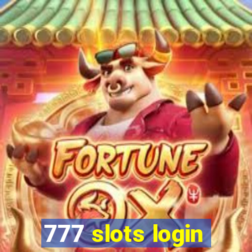 777 slots login