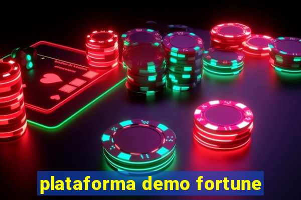 plataforma demo fortune