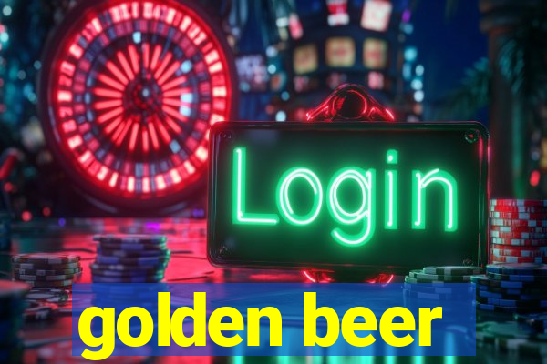 golden beer