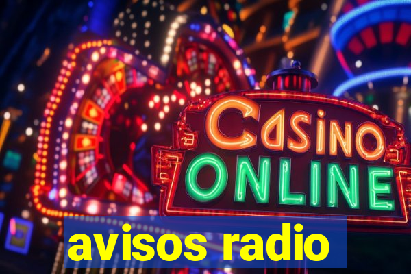 avisos radio