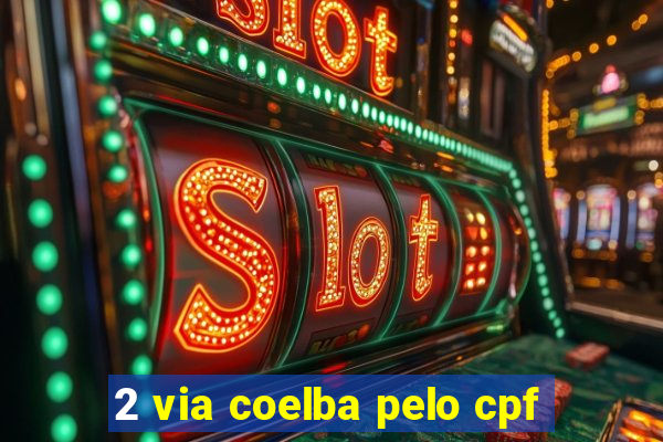 2 via coelba pelo cpf