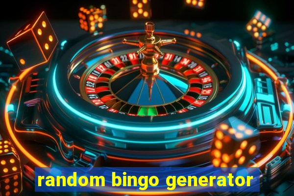 random bingo generator