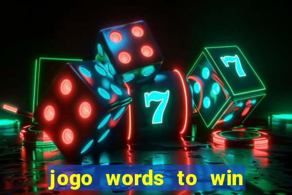 jogo words to win paga mesmo