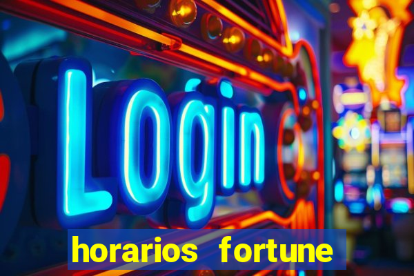 horarios fortune tiger madrugada