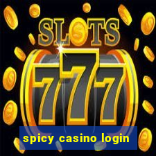 spicy casino login