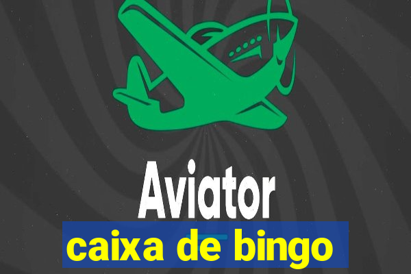 caixa de bingo