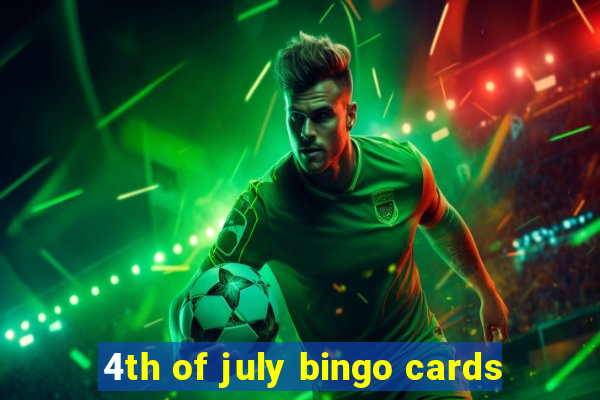 4th of july bingo cards