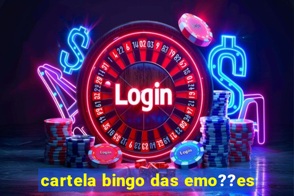 cartela bingo das emo??es