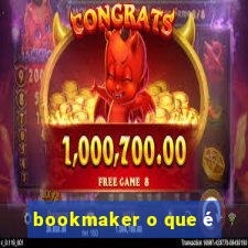 bookmaker o que é