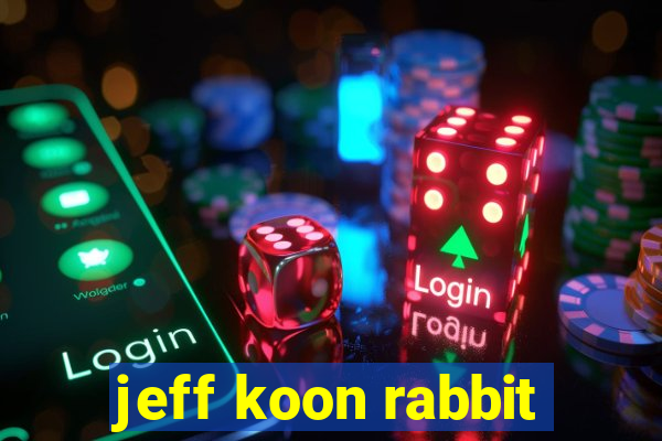 jeff koon rabbit