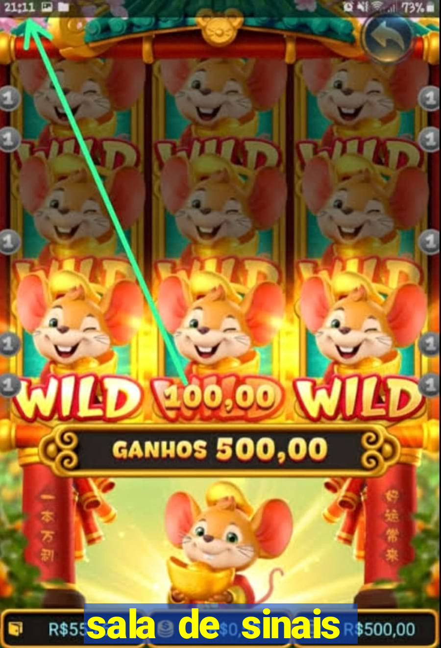 sala de sinais fortune tiger gratis