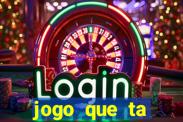 jogo que ta pagando na betano