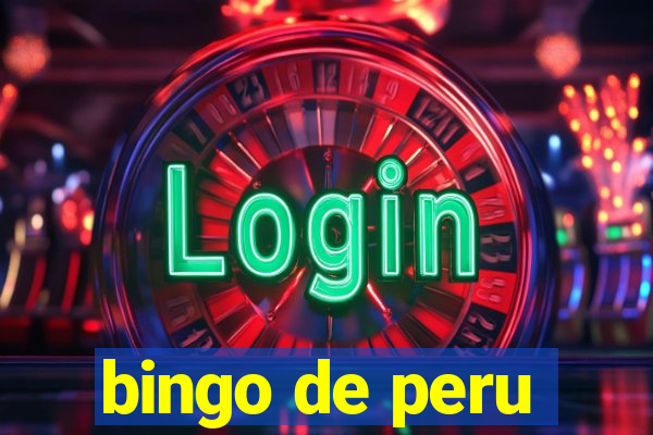 bingo de peru