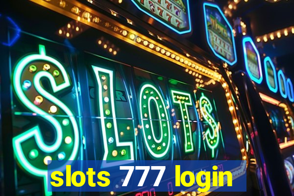 slots 777 login