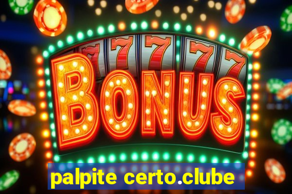 palpite certo.clube