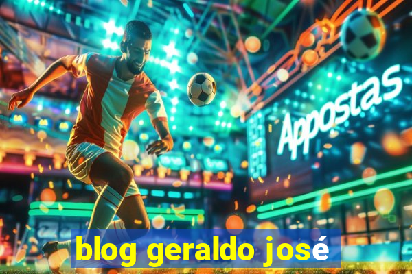 blog geraldo josé