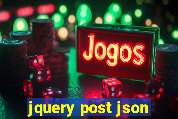 jquery post json