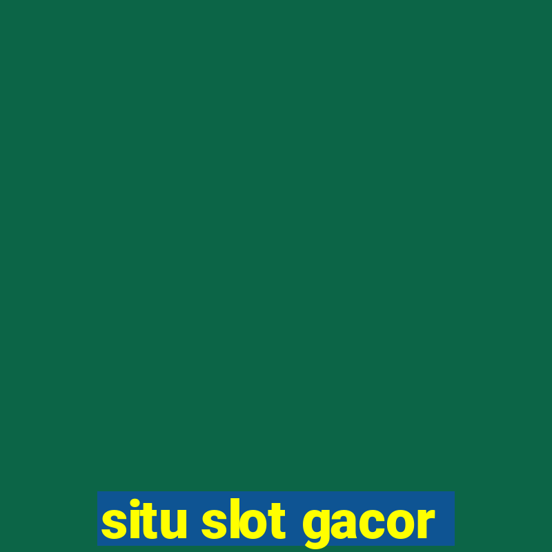 situ slot gacor