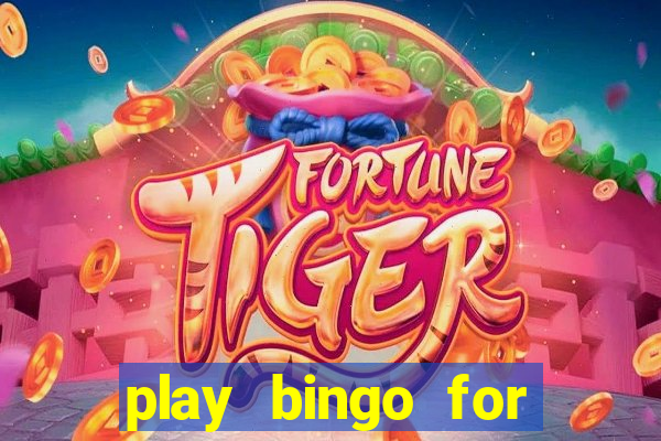 play bingo for money online