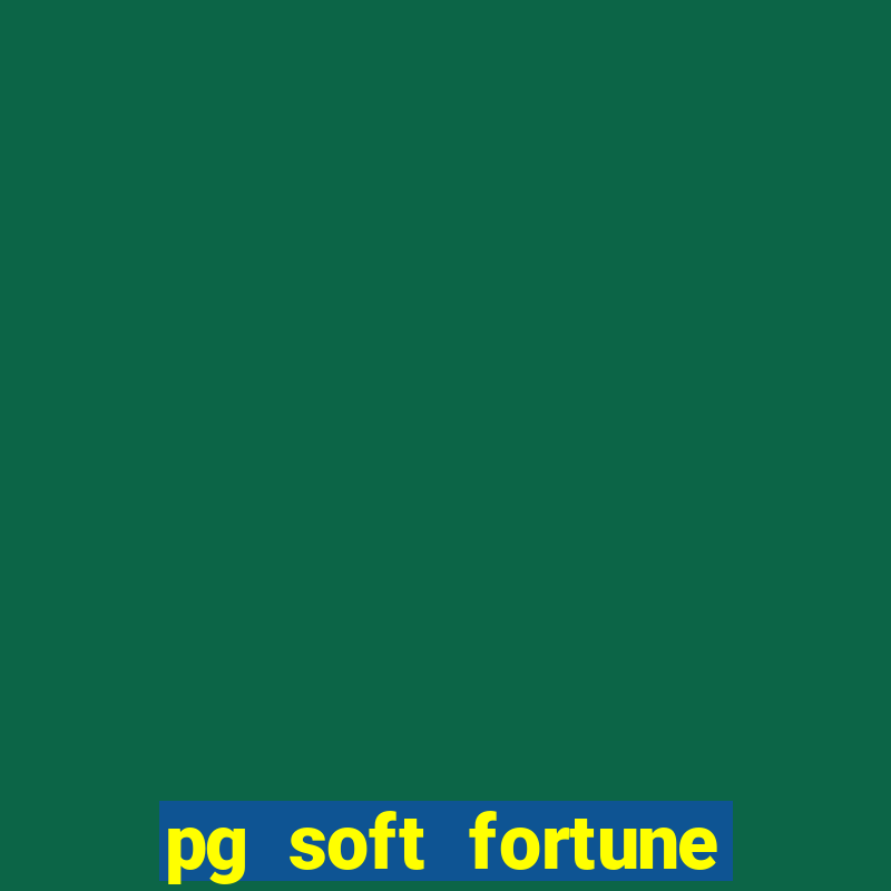 pg soft fortune tiger demo