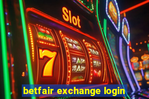 betfair exchange login