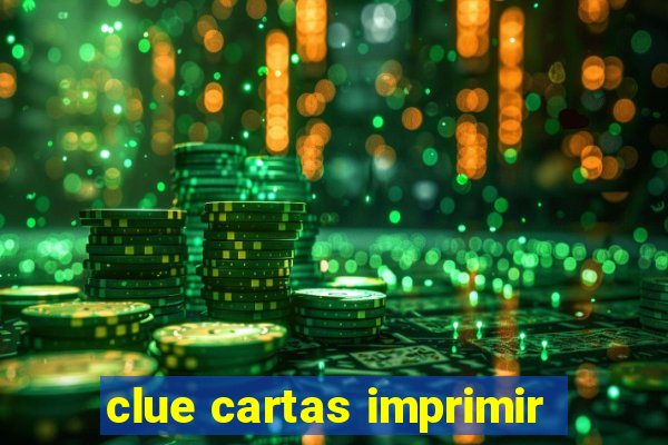 clue cartas imprimir