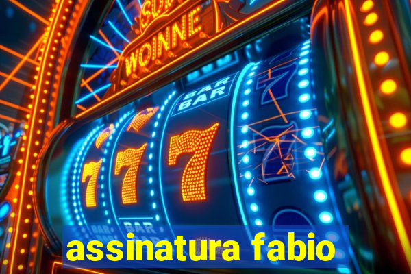 assinatura fabio