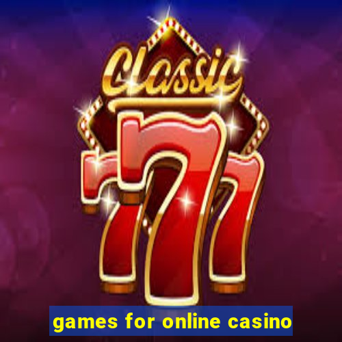 games for online casino