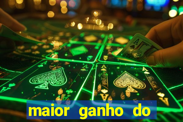 maior ganho do fortune tiger