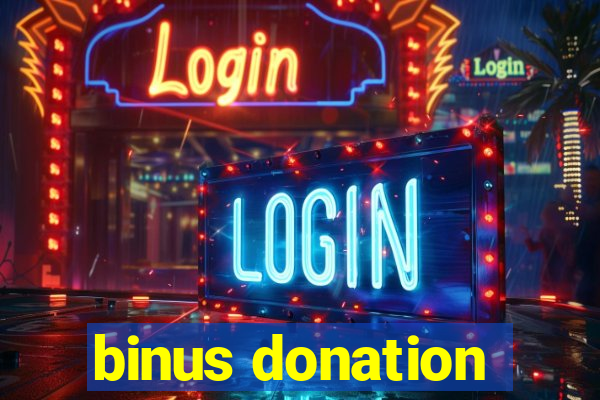 binus donation