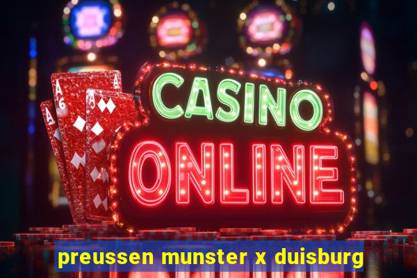 preussen munster x duisburg