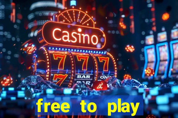 free to play casino games