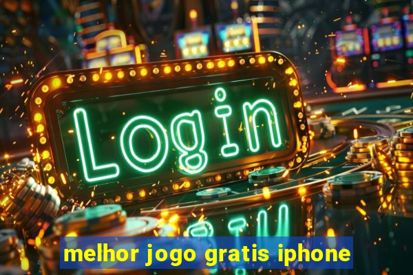 melhor jogo gratis iphone