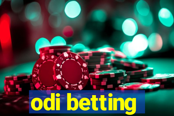 odi betting