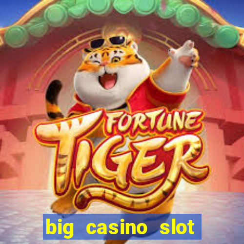 big casino slot machine wins