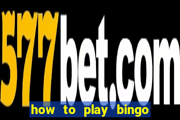 how to play bingo at home