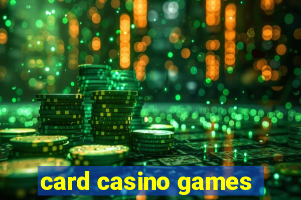 card casino games