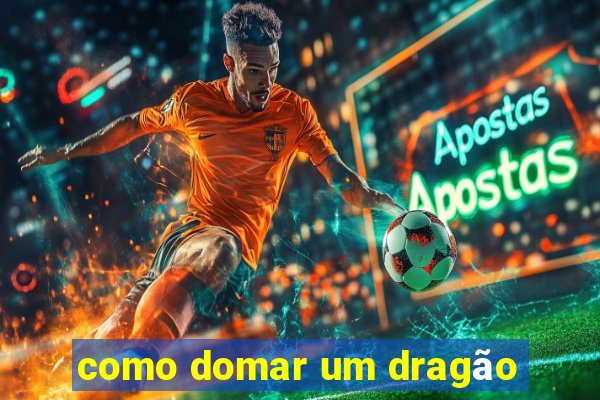 como domar um dragão