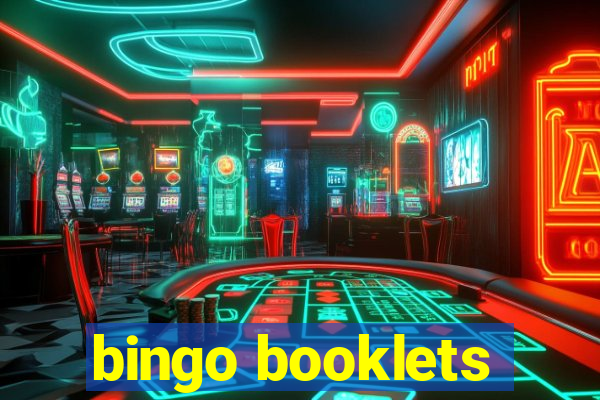 bingo booklets