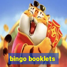 bingo booklets