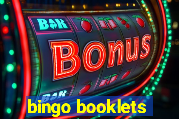 bingo booklets