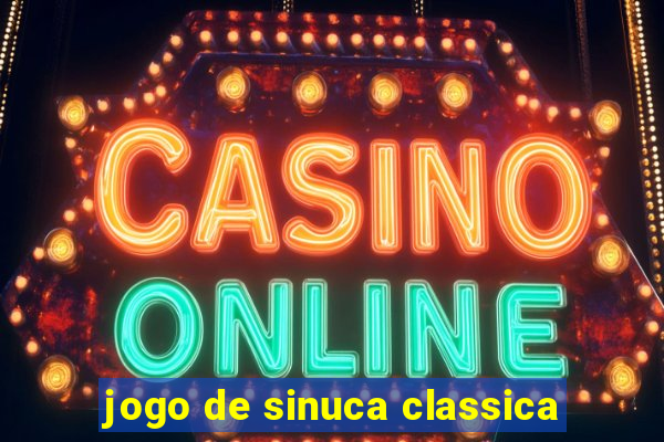 jogo de sinuca classica