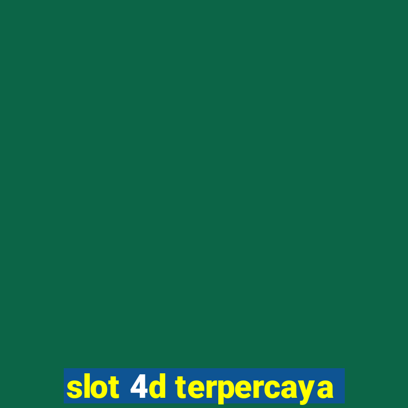 slot 4d terpercaya