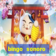 bingo sonoro educa??o infantil