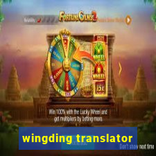 wingding translator