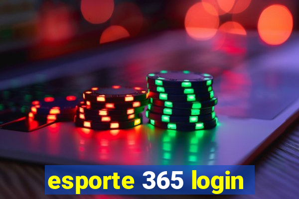 esporte 365 login