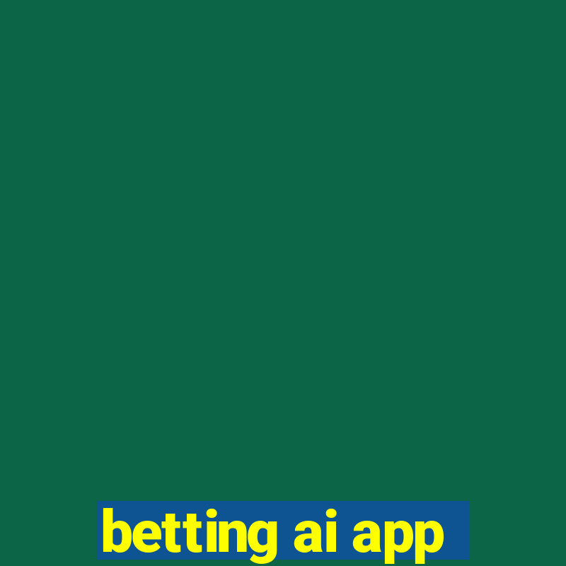 betting ai app