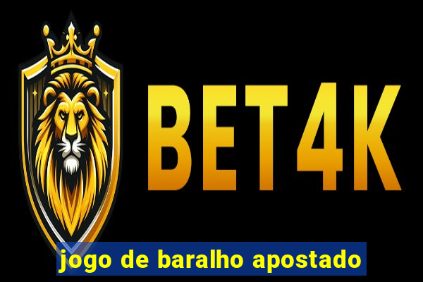 jogo de baralho apostado