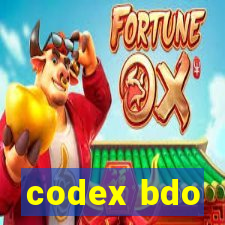 codex bdo