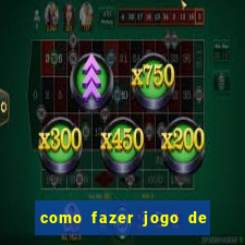 como fazer jogo de futebol online